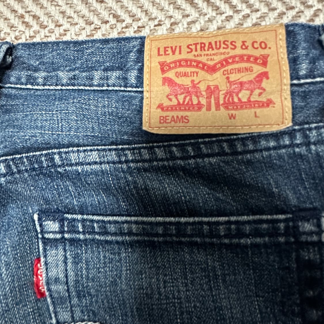 LEVI'S X BEAMS japan made jeans 상품이미지3