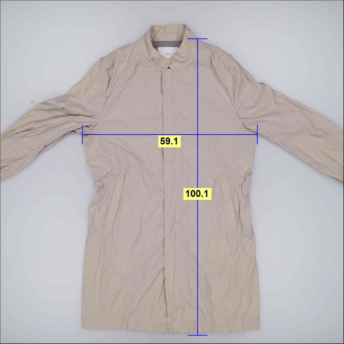 100 앤드지 롱 야상 자켓 0402H1 상품이미지7