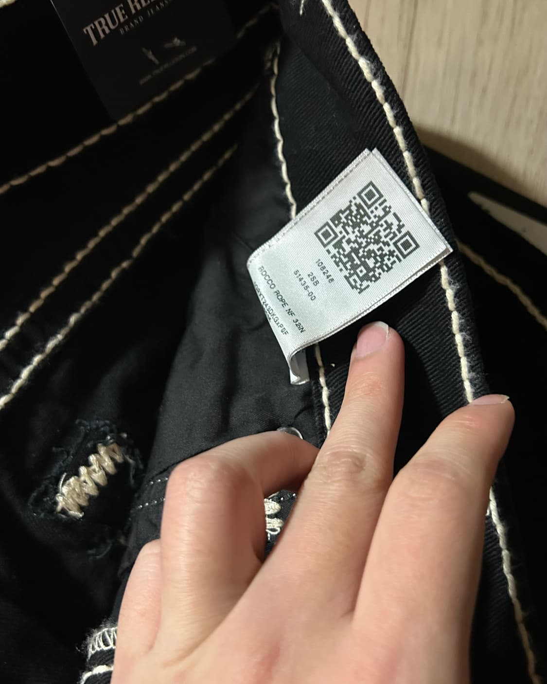 [트루릴리전 명작] rocco rope stitch skinny jean 상품이미지8