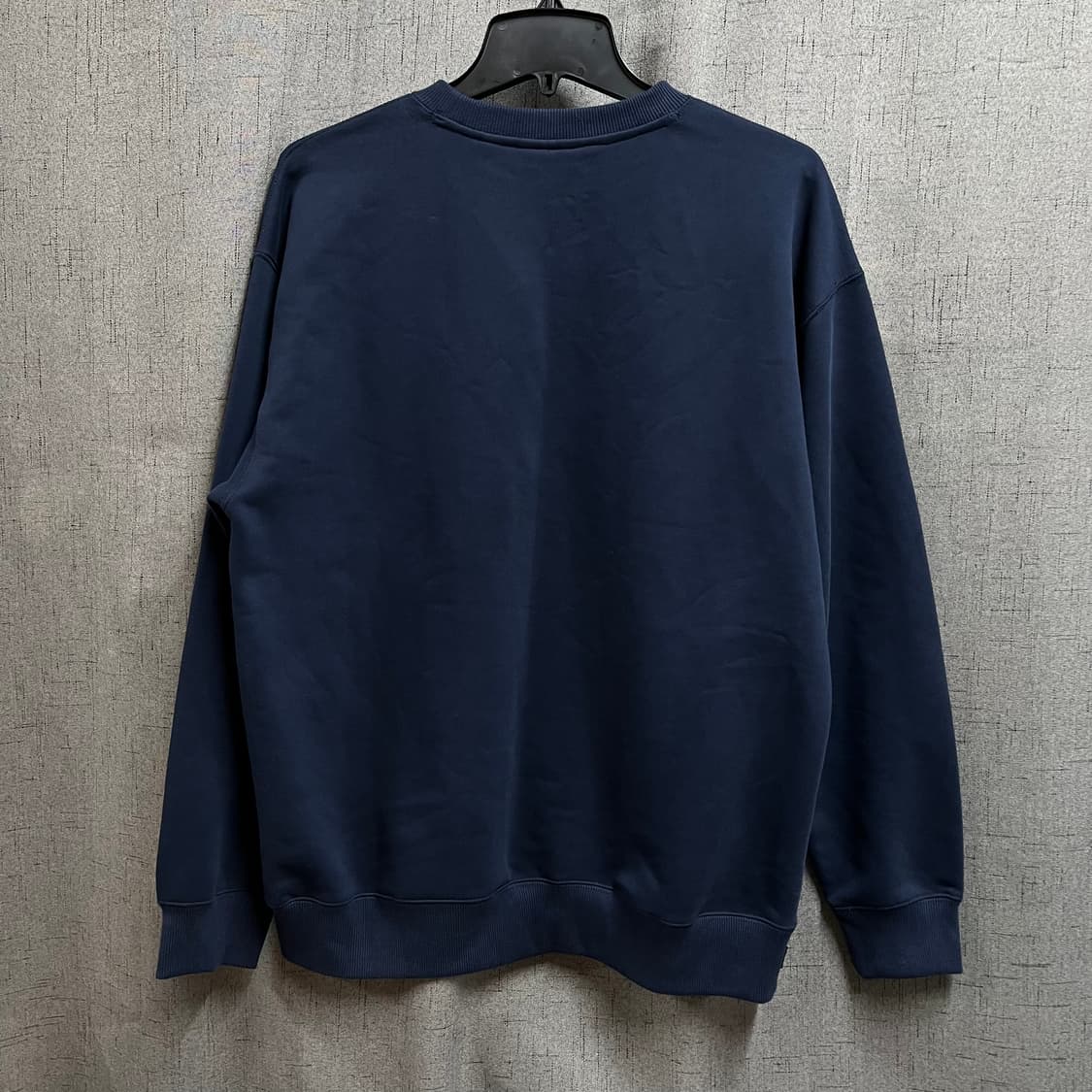 커버낫 C 로고 긴팔 맨투맨 네이비 오버핏 M 상품이미지4