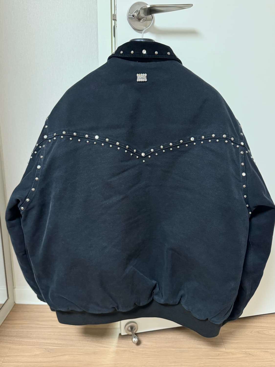 슈프림 X B.B. 사이먼 스터드 워크자켓 XL 블랙 상품이미지8