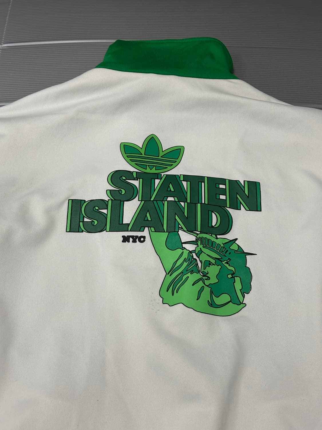 아디다스 뉴욕시티 트랙탑 져지 흰초 L 상품이미지5