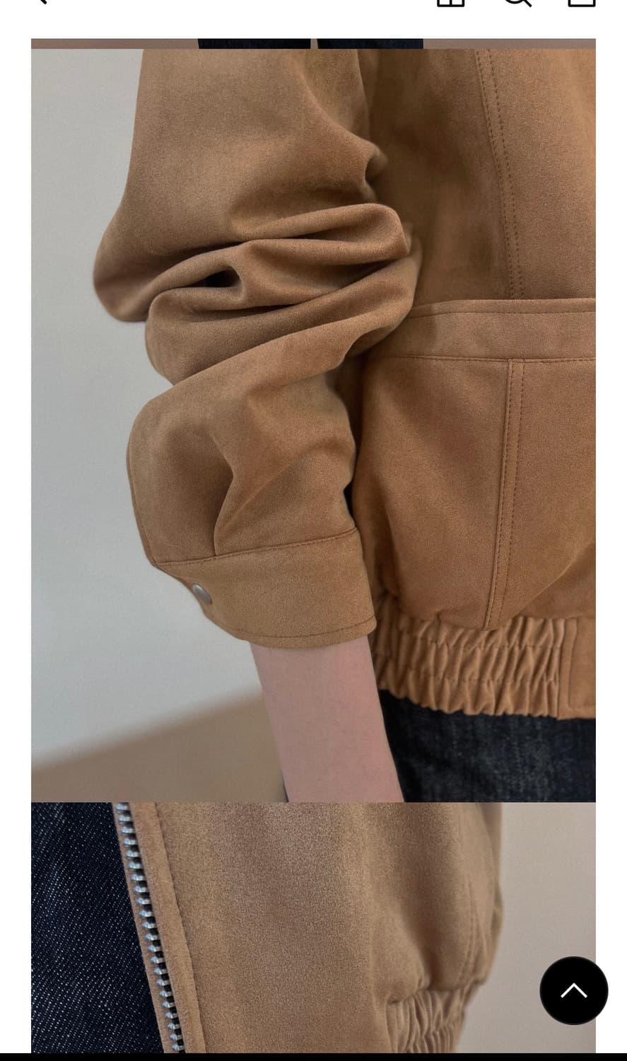 스튜디오솔트 스웨이드쟈켓 상품이미지3