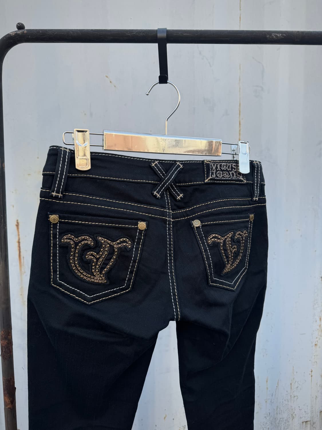 Stitch Denim Skinny Jeans 상품이미지4