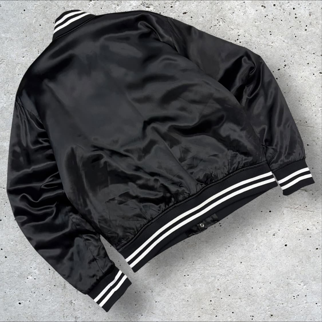 [M] 리빌리 창모 Libilly 블랙 스타디움 자켓 031 C807 상품이미지2