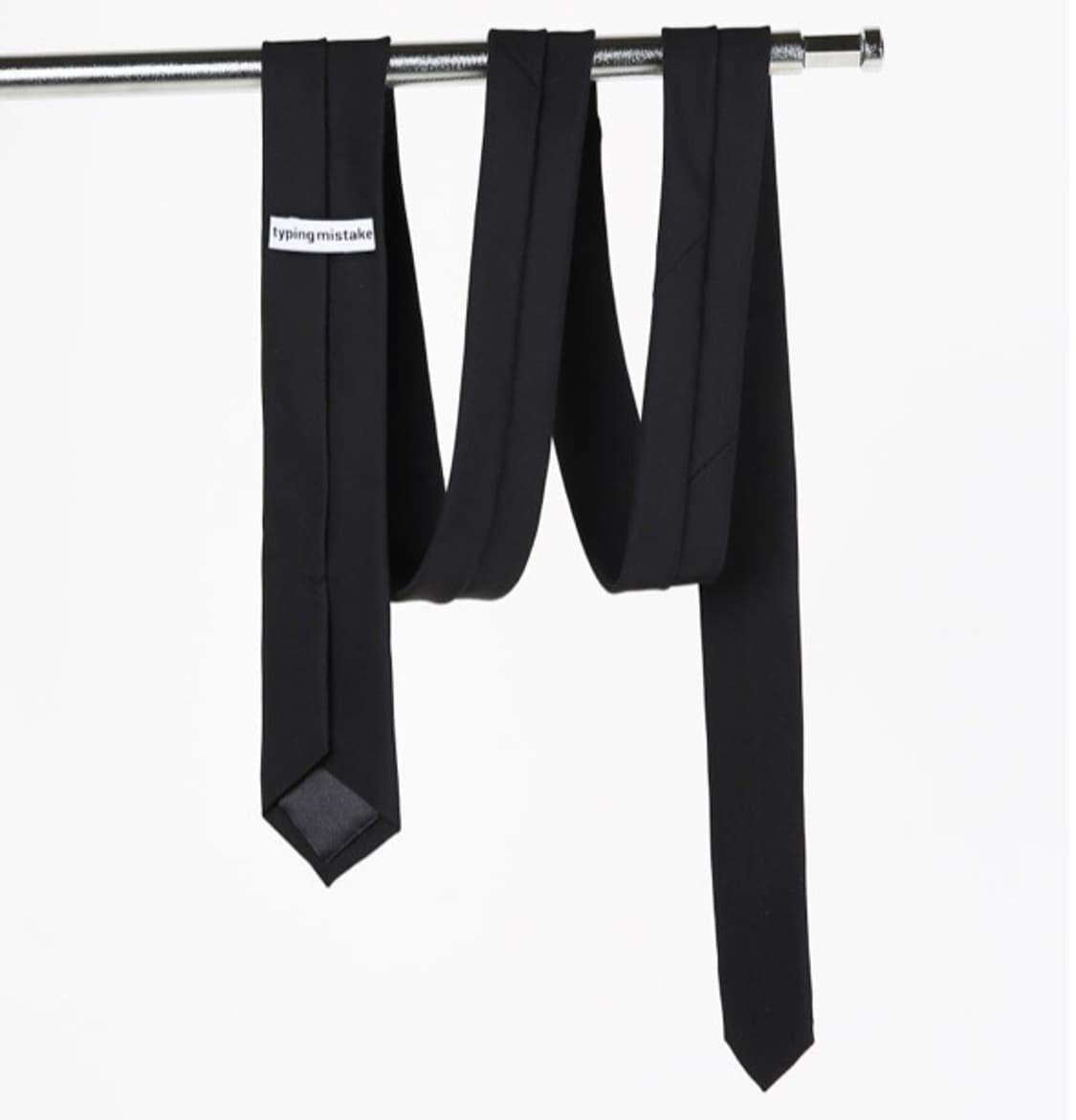 타이핑미스테이크 슬림 타이 넥타이 상품이미지1