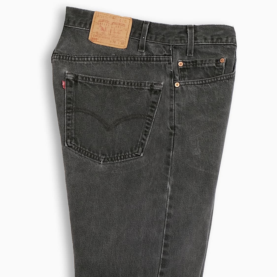 빈티지 리바이스 505 흑청 90s USA 36 인치 LV5053813 상품이미지5