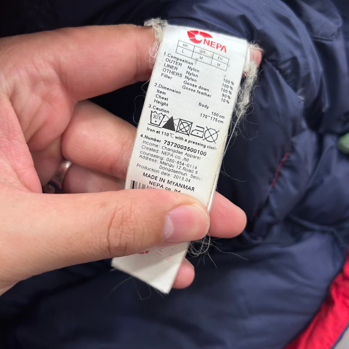 네파 에볼루션 구스다운 후드 패딩 자켓 상품이미지4