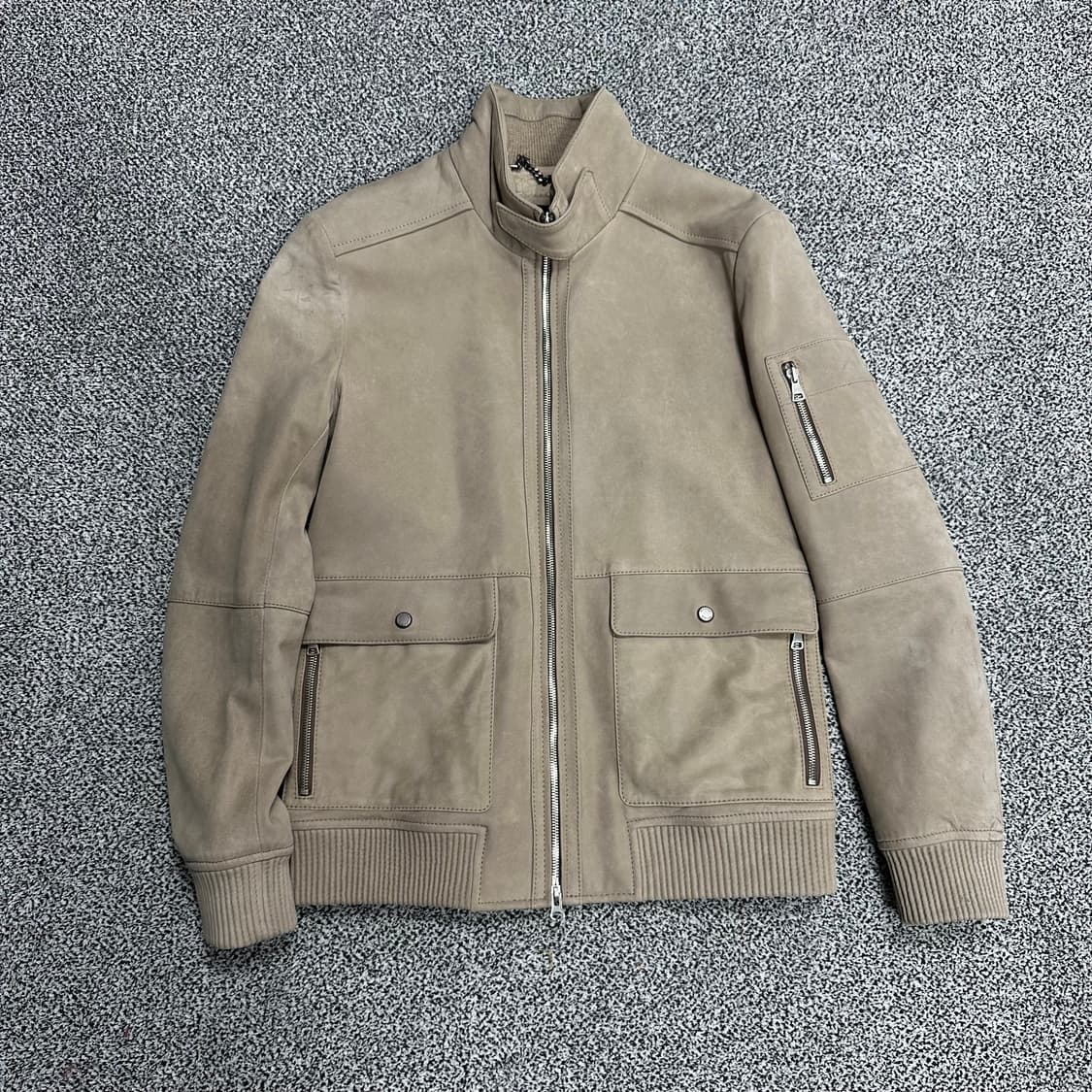 빈폴 컬렉션 양가죽 스웨이드 블루종 자켓 상품이미지1