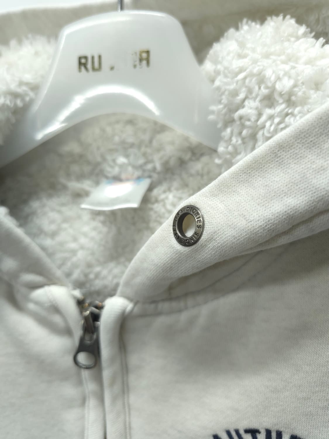 디키즈 오트밀 보아털 후드 집업 (S/90) 상품이미지5