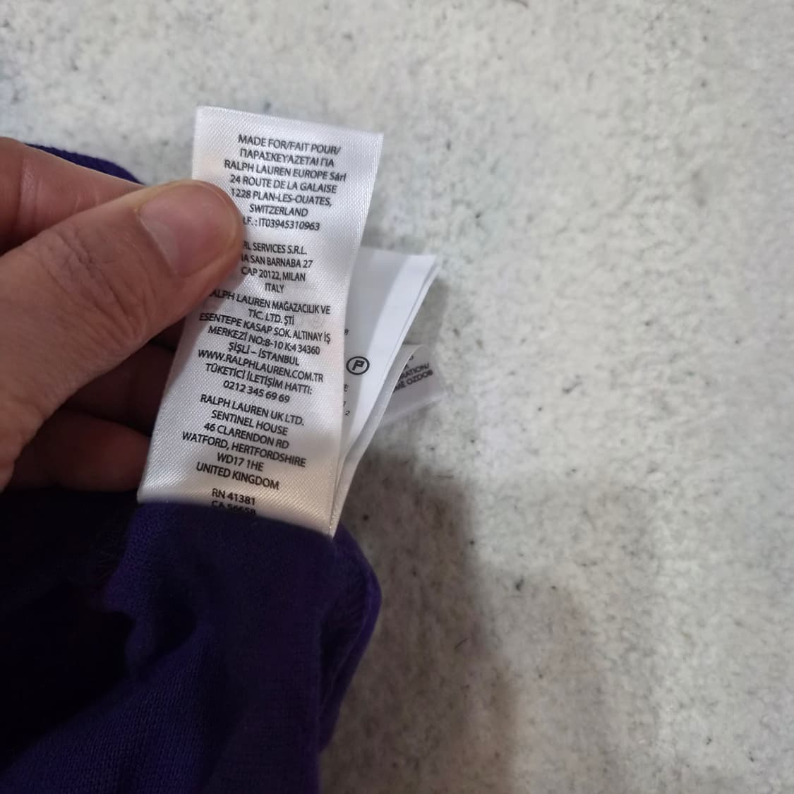 폴로랄프로렌 커스텀핏슬림핏 티셔츠M 상품이미지6