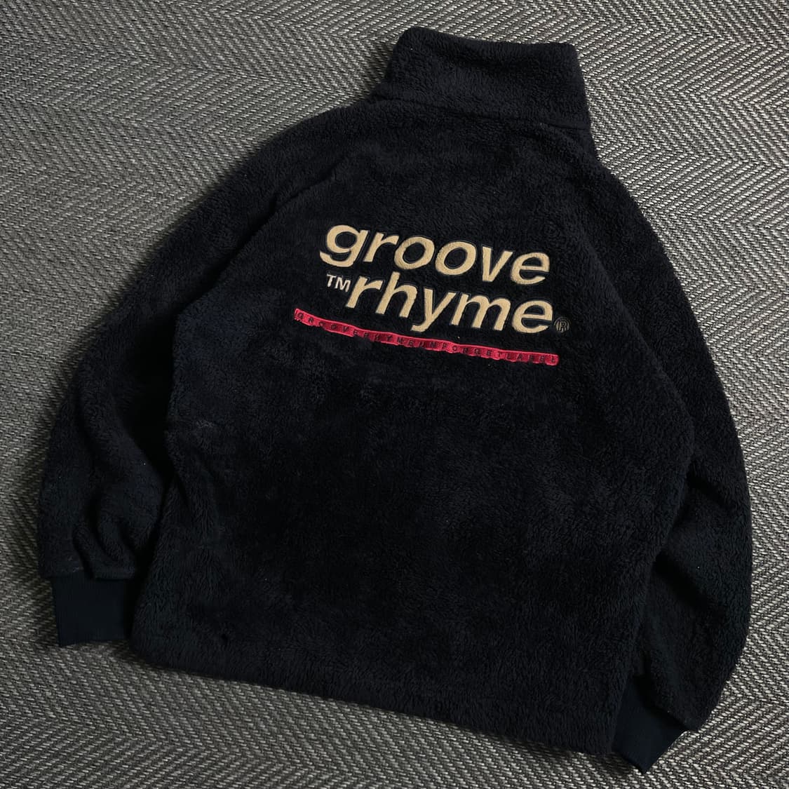 Groove Rhyme 하이넥 쉐르파 플리스 반집업y 4726 상품이미지1