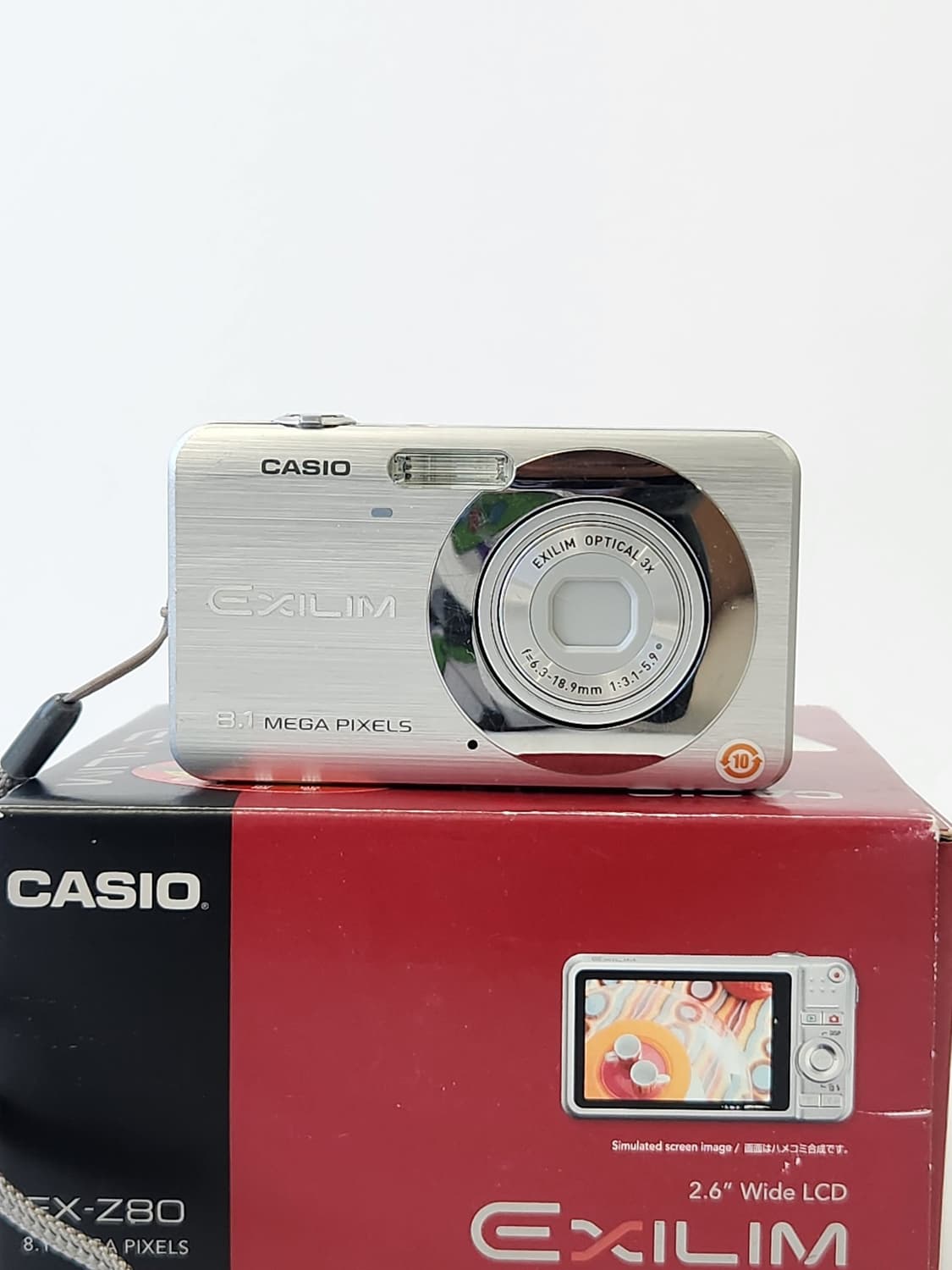카시오 엑슬림 ex-z80 카시오z80 카메라 디카 빈티지디카 상품이미지1