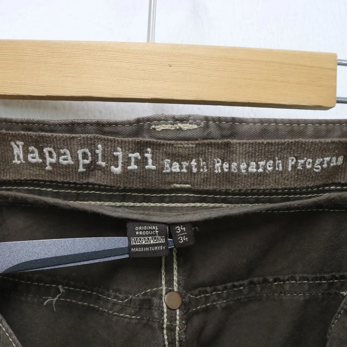 나파피리 브라운 코튼팬츠 61173 상품이미지9