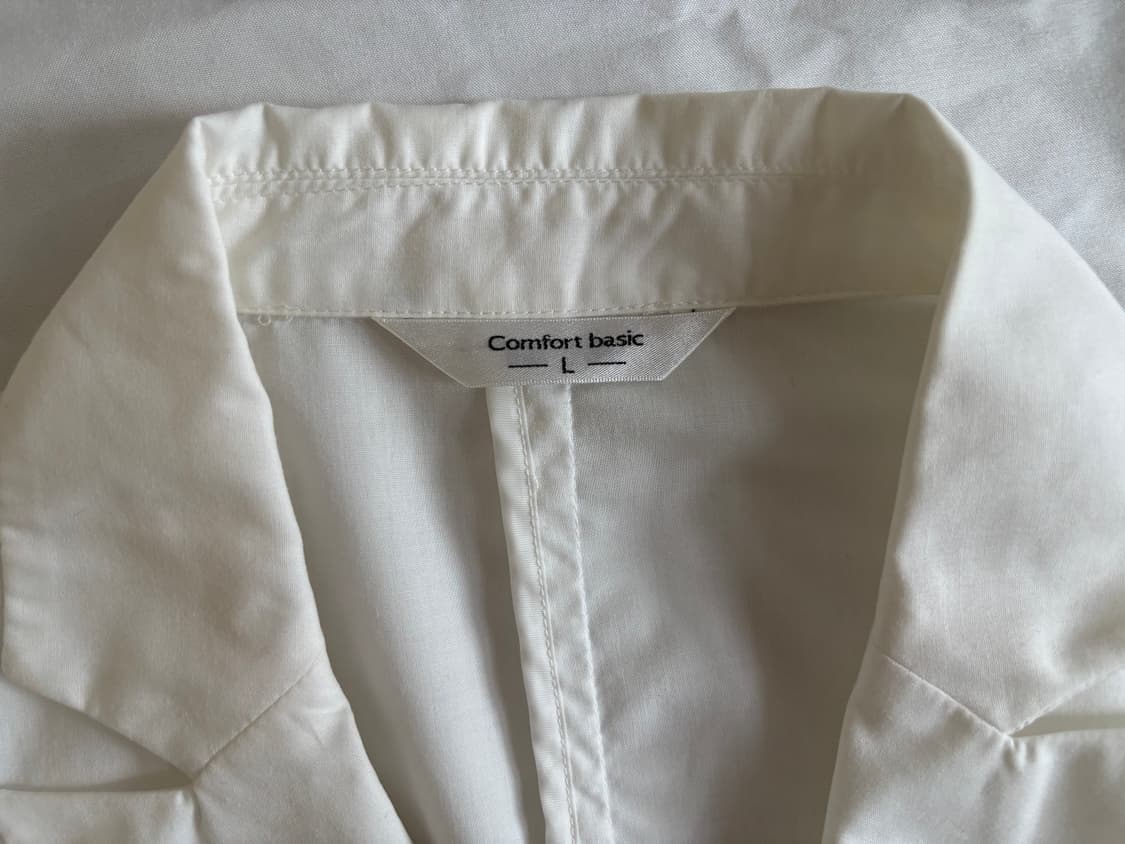 white jacket, back ruffle detail 상품이미지3