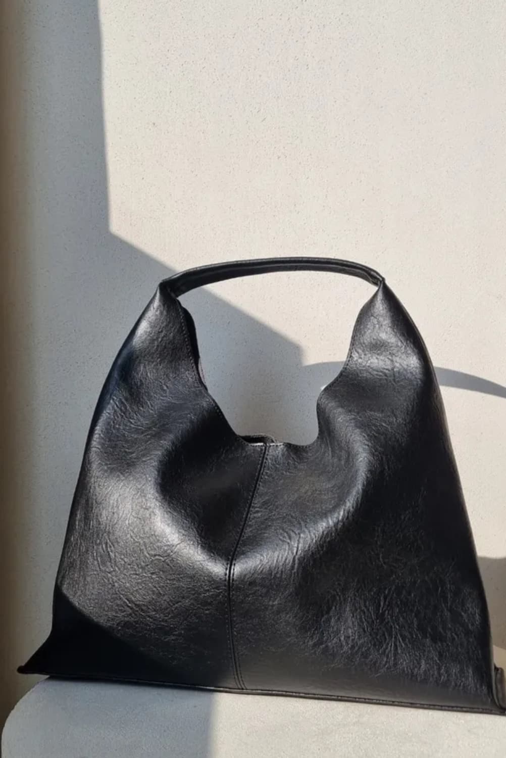 빈티지 레더 빅 숄더백  상품이미지1