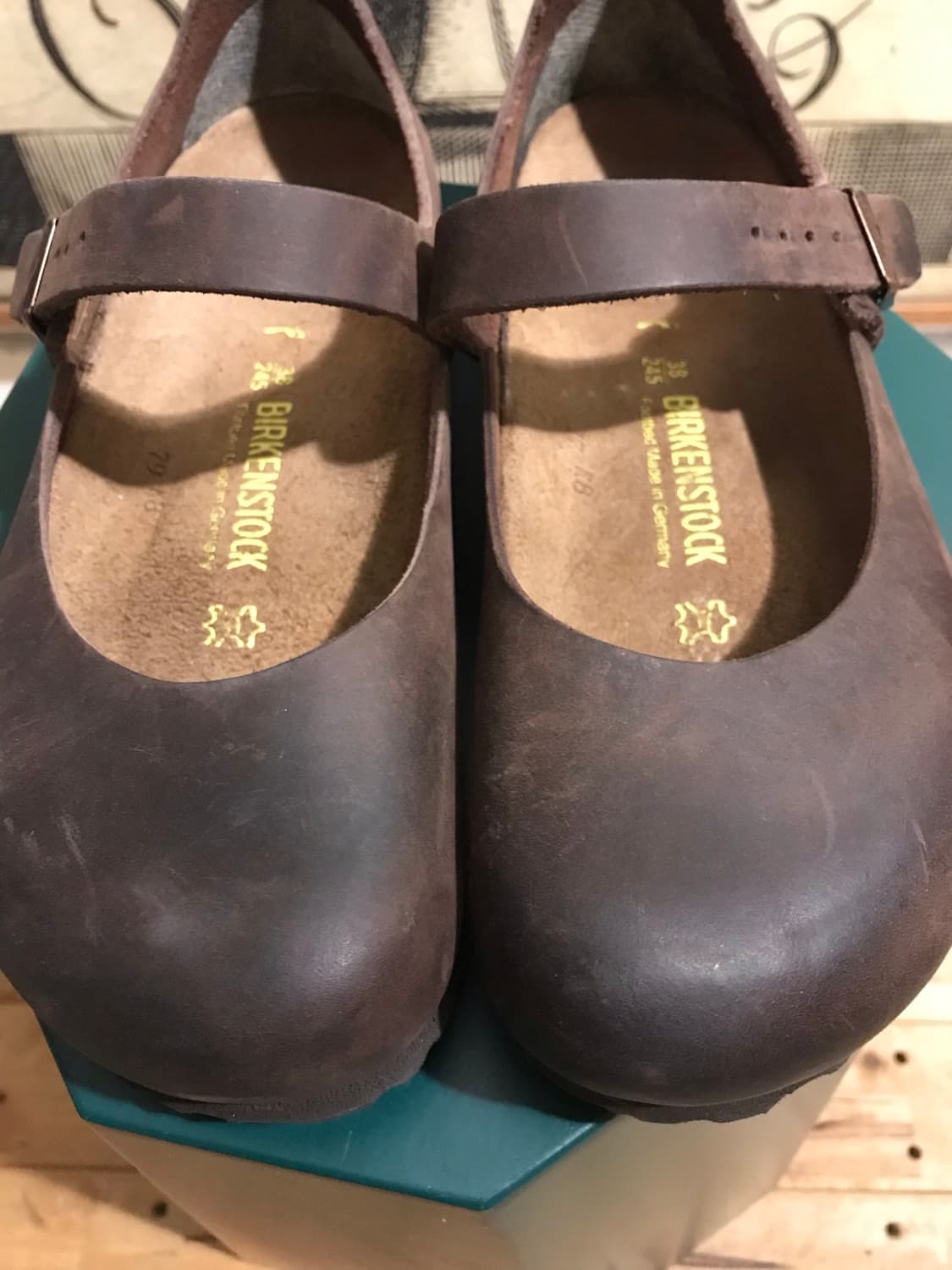 버켄스탁 타바코 브라운 레더 만토바 상품이미지4