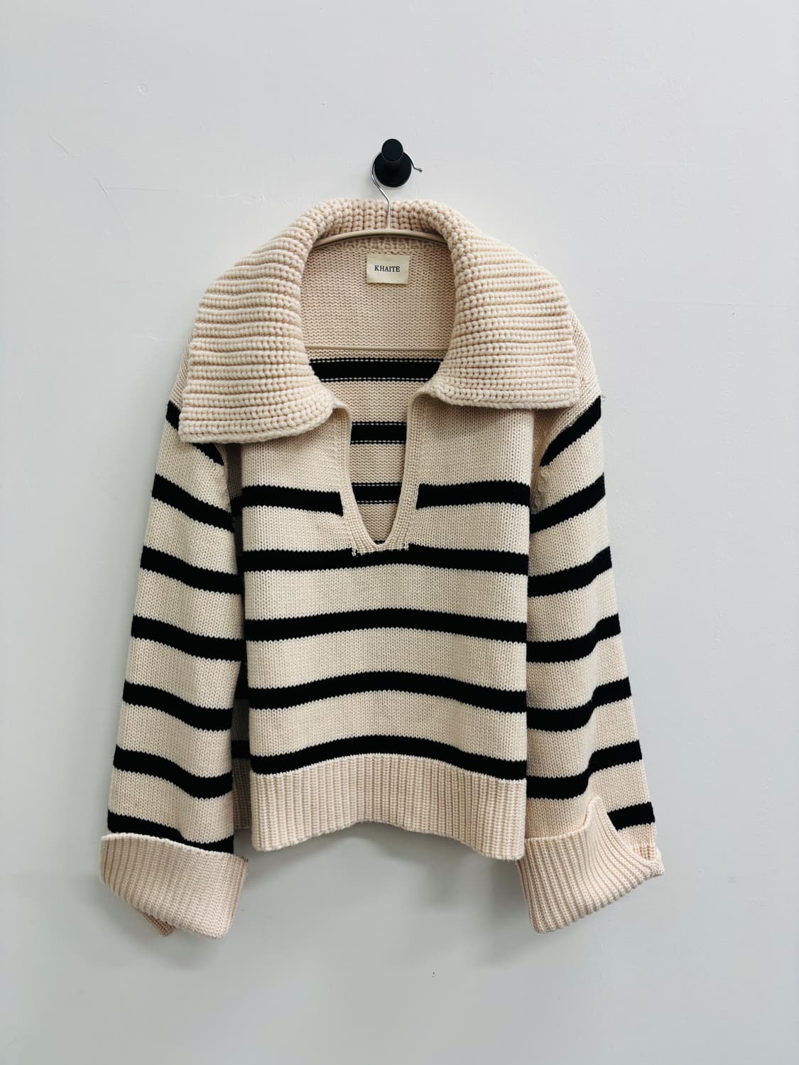케이트 KHAITE 100% 캐시미어 스트라이프 니트 상품이미지3