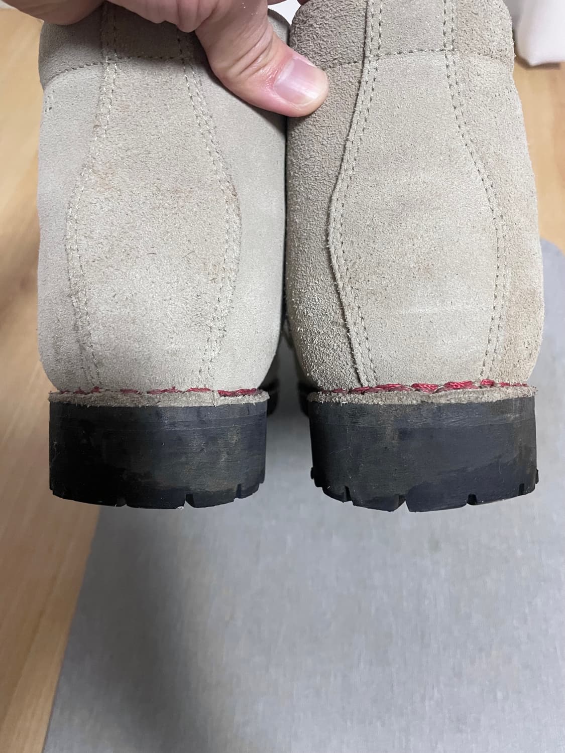 머렐 와일더니스 그레이 스웨이드 대너 디에메 파라부트 상품이미지6