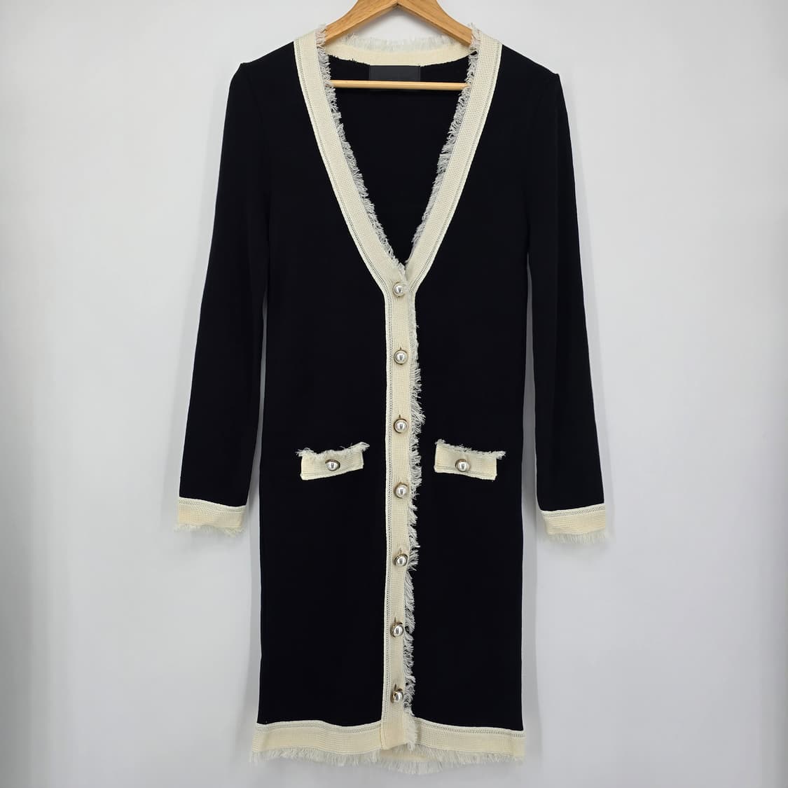 보미바이보미 트위드 니트 원피스 / 가디건 원피스 상품이미지1