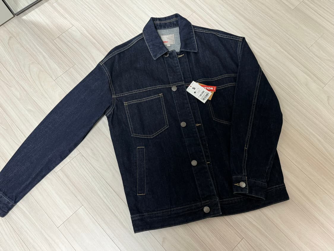 스파오 데님자켓 청자켓 트러커 자켓💙 상품이미지3