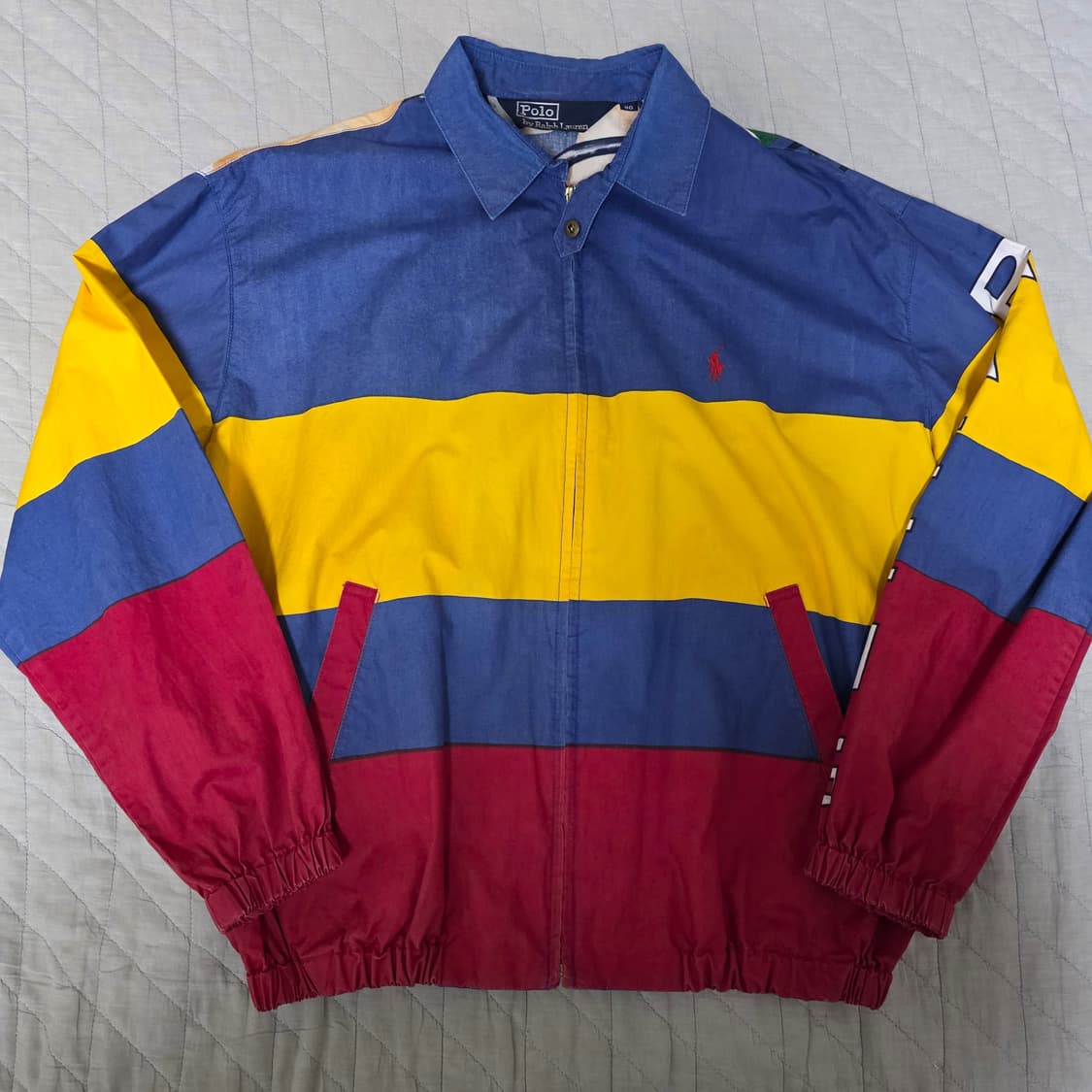 [90] 90s 빈티지 폴로 아카이브 로라이프 사이클링 레이싱 자켓 상품이미지3