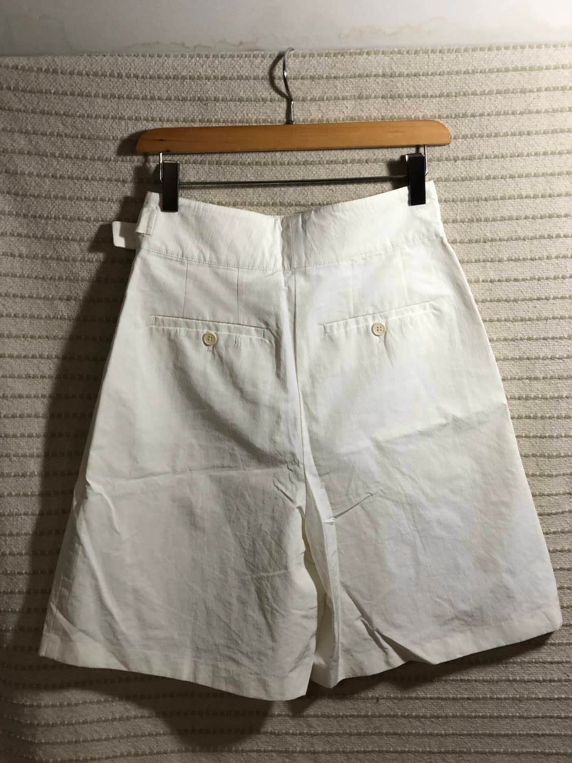 레이스 RRACE 화이트 버뮤다 팬츠 쇼츠 상품이미지2