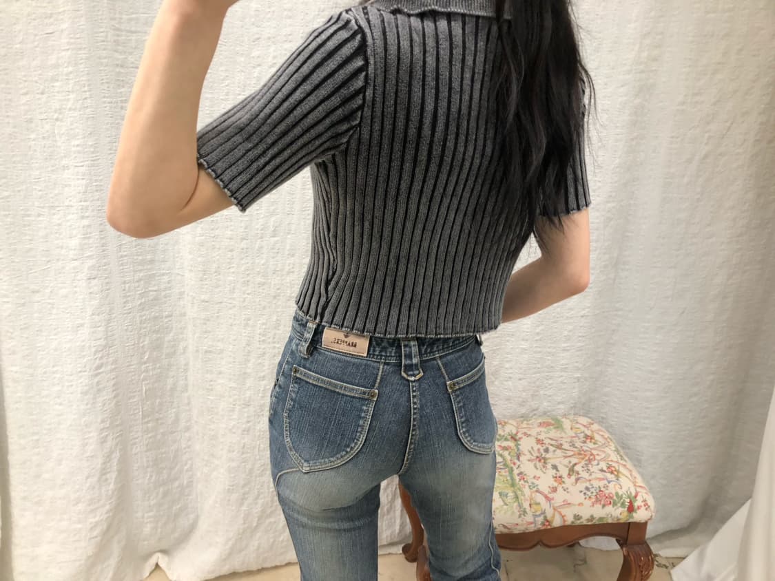 curve lined jeans 상품이미지4