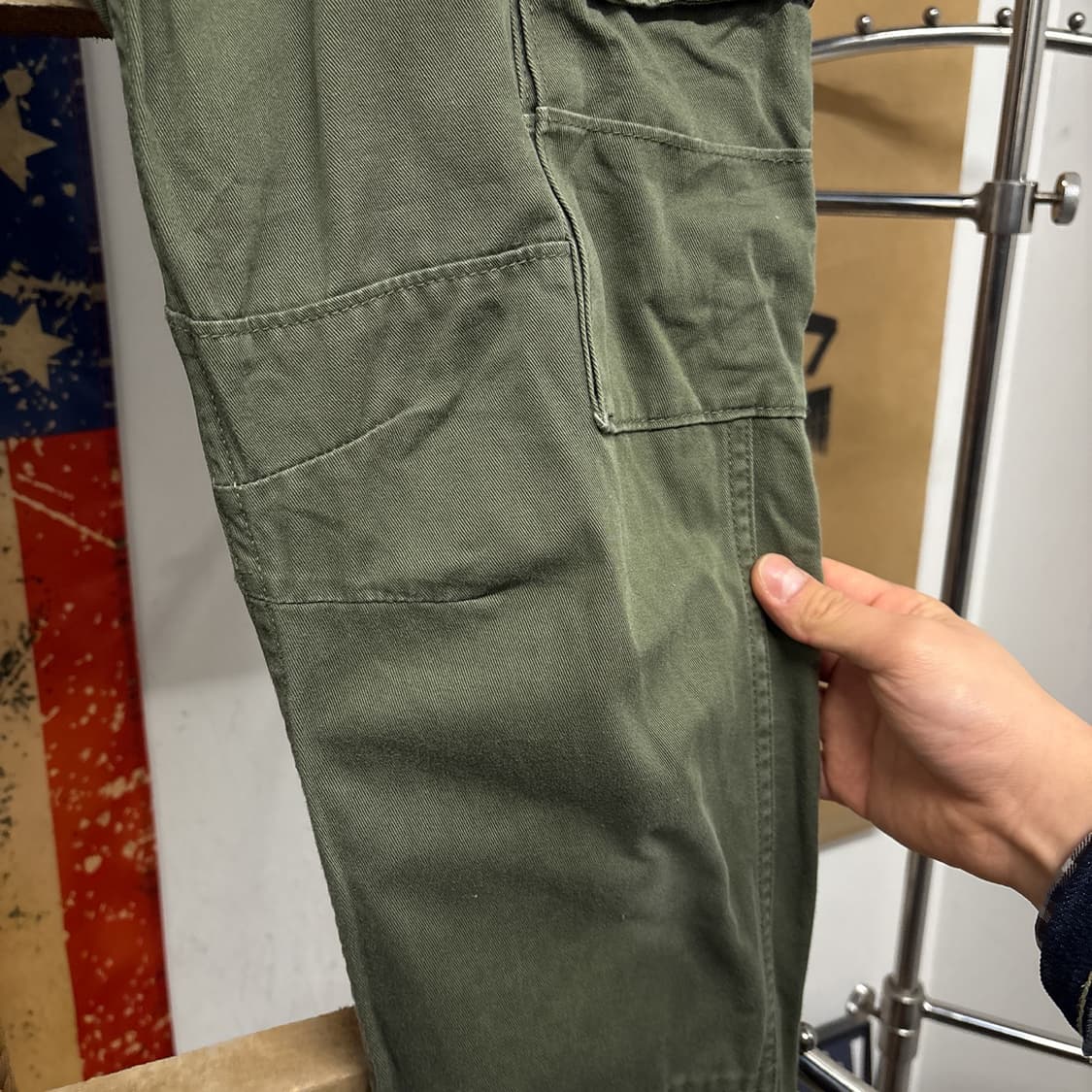 00s 리바이스 화이트탭 코튼트윌 빅포켓 카고팬츠 상품이미지6