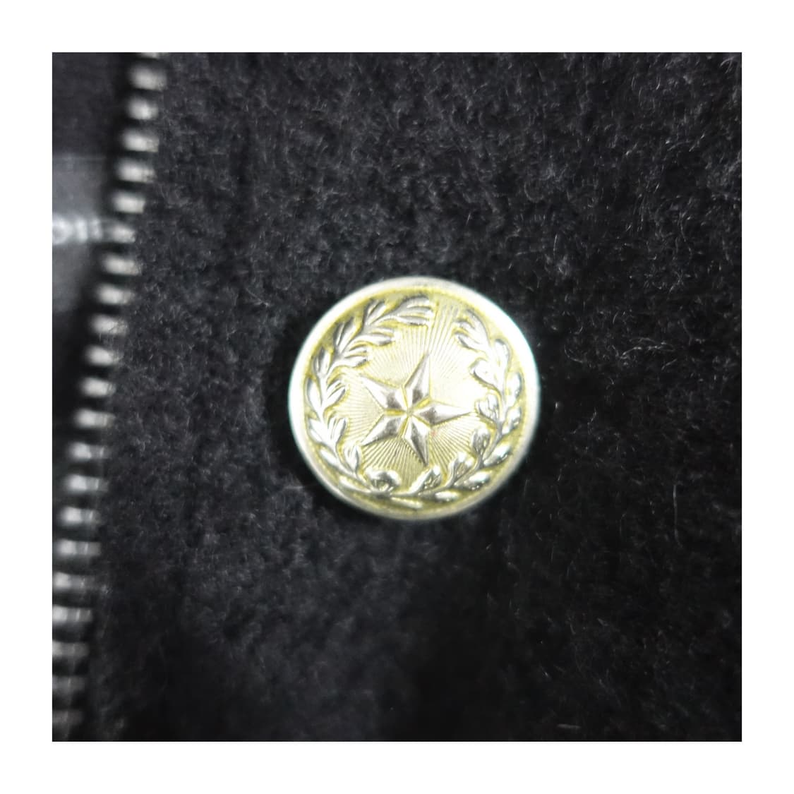 [M] DIESEL 디젤 블랙 테리 울 나폴레옹 자켓 코트 상품이미지7