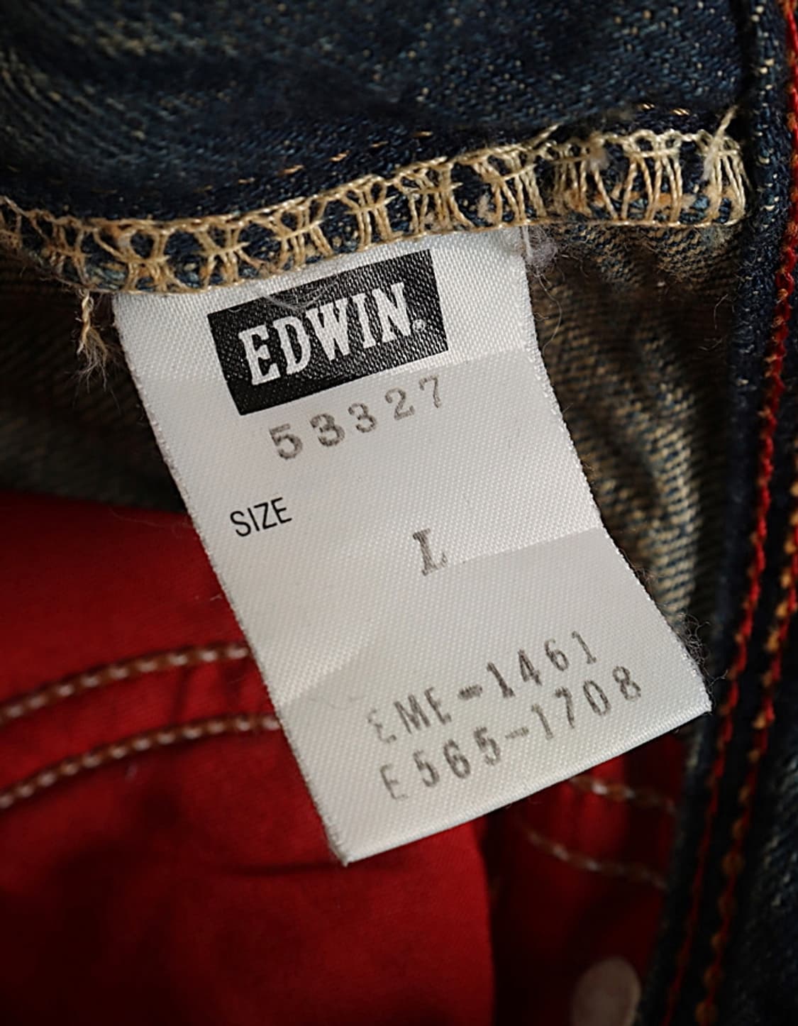 EDWIN 53327 RUDE ZERO Boot-Cut (28) 상품이미지9