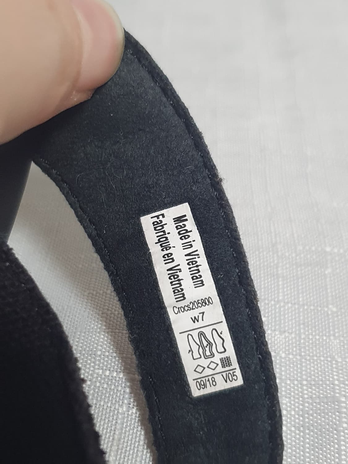 240mm 크록스 레이안 메탈블록 웨지샌들 블랙 상품이미지9