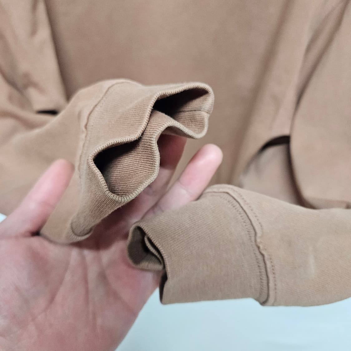 유니클로U 하이넥 크롭 긴팔 티셔츠 S 상품이미지4