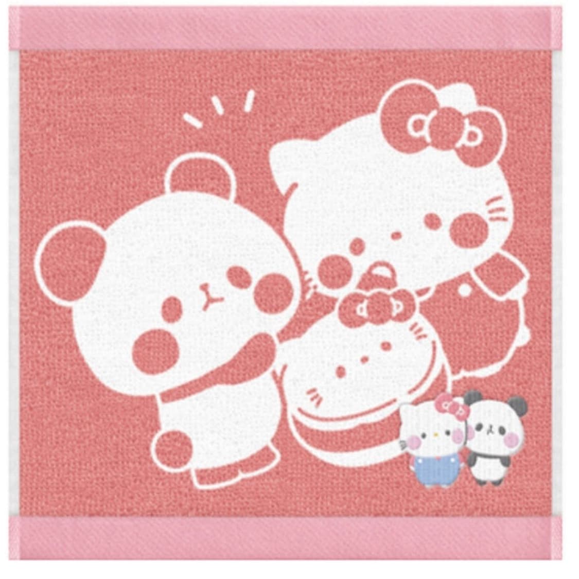산리오 헬로키티 양면 수건 25cm 상품이미지1