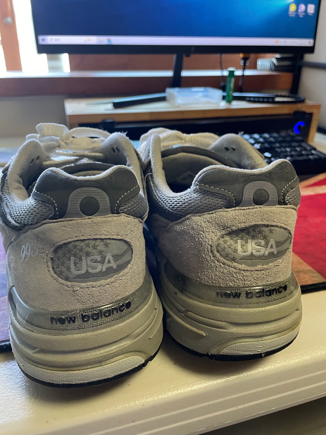 뉴발란스 993 Made in USA 그레이 275 상품이미지4