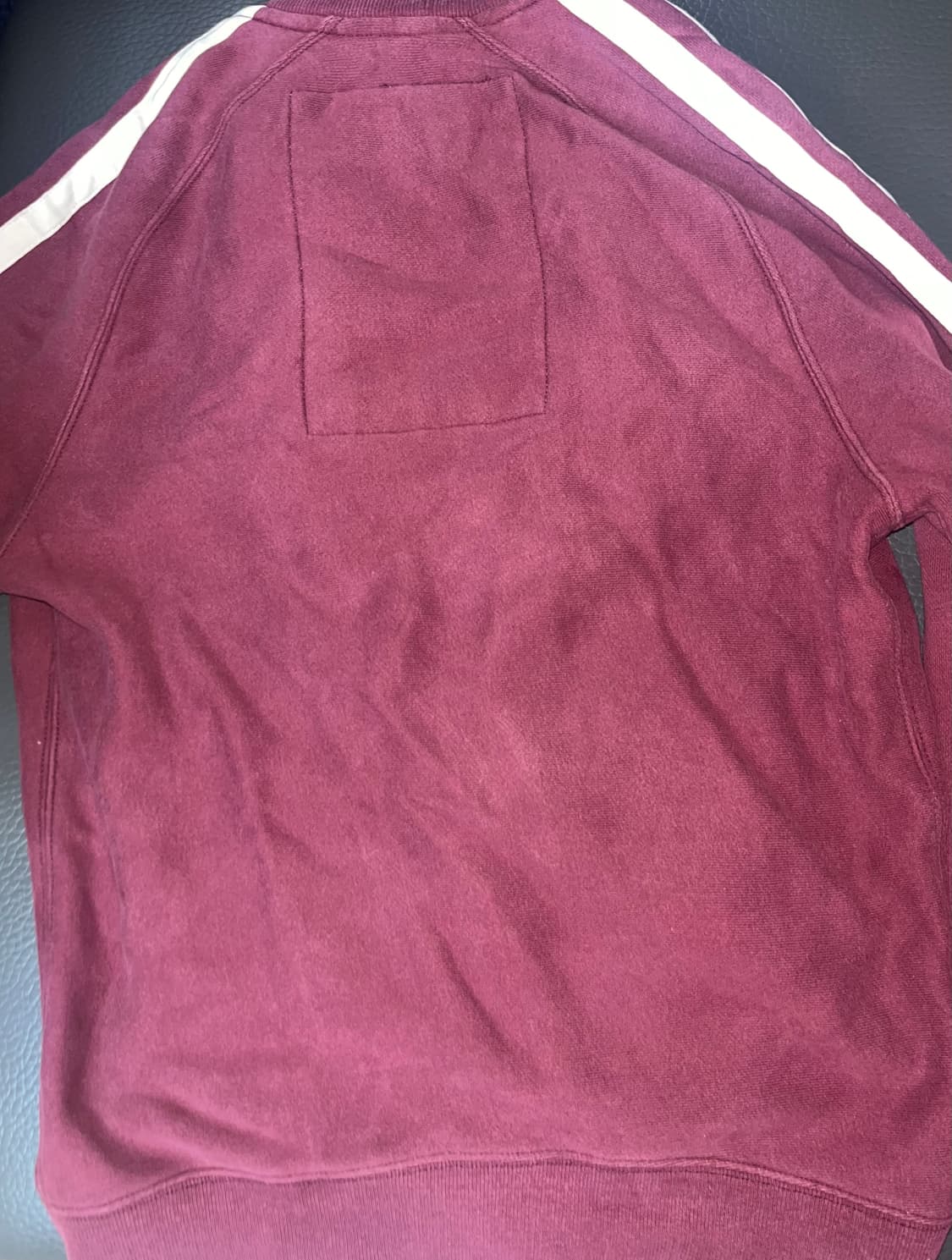 아베크롬비 버건디 집업 후디 져지 s 빈티지 희귀 양도 판매 상품이미지8