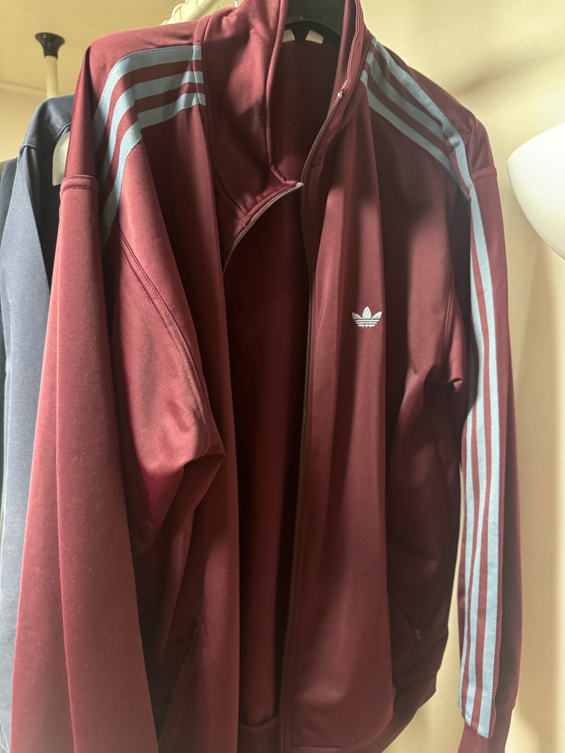 아디다스 베켄바우어 트랙 자켓 마룬 m 상품이미지1