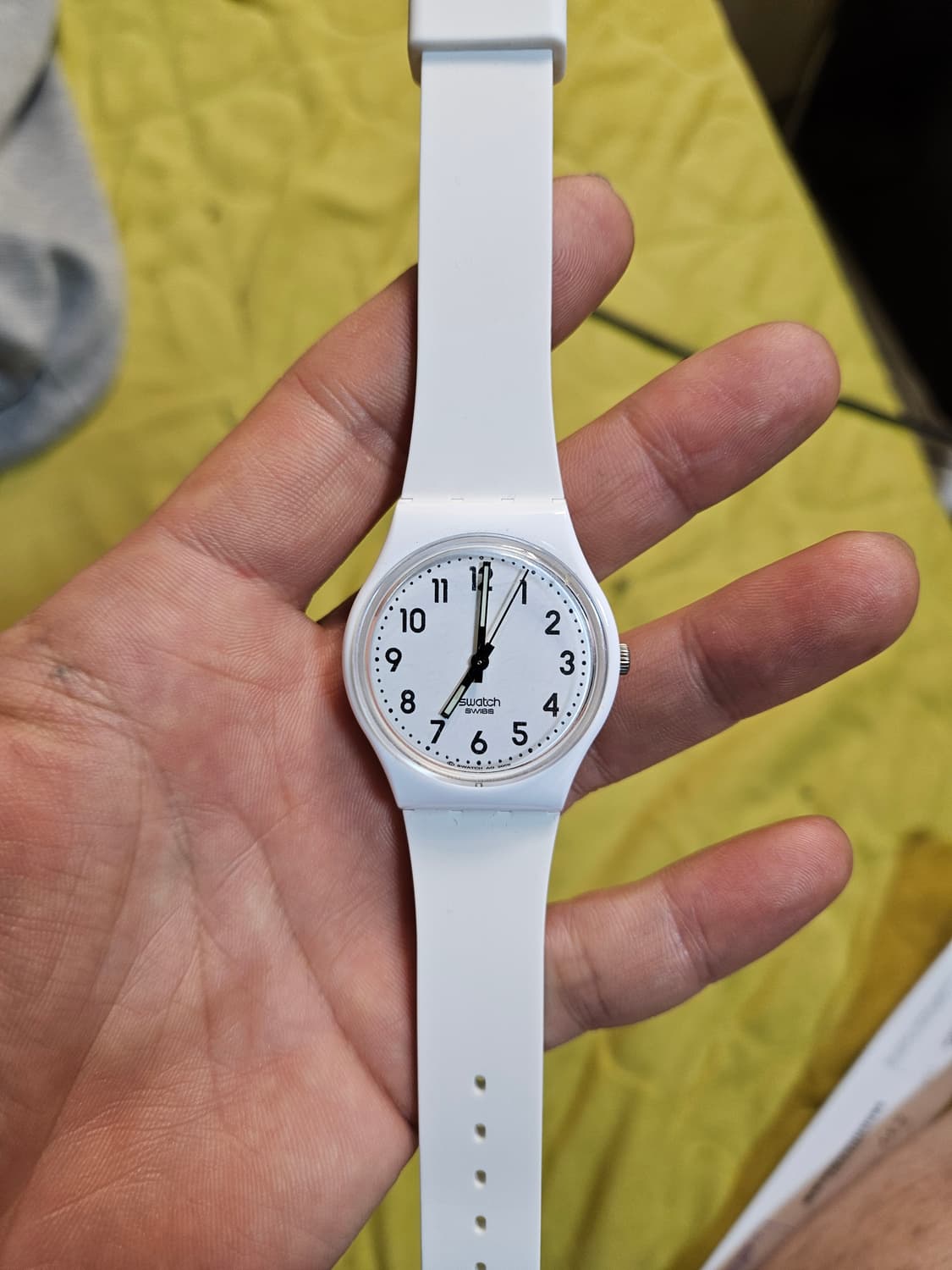 SWATCH 저스트 화이트 소프트 상품이미지1