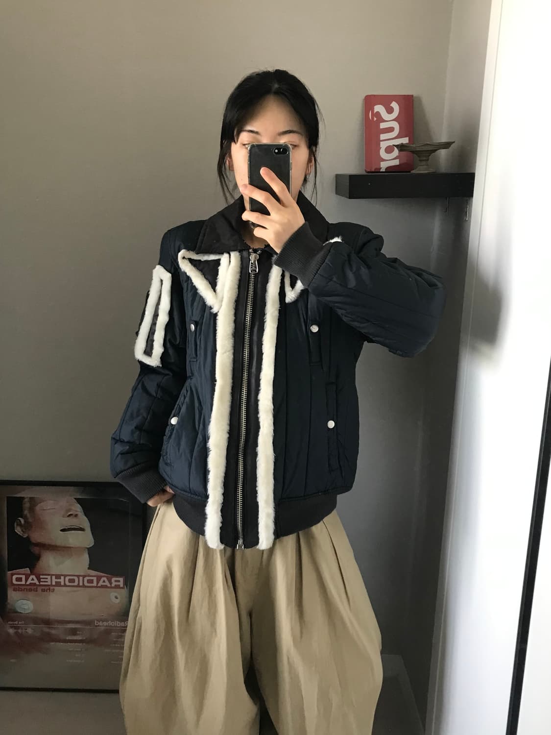 YASIRI JPN 경량 쉐르파 자켓 상품이미지3