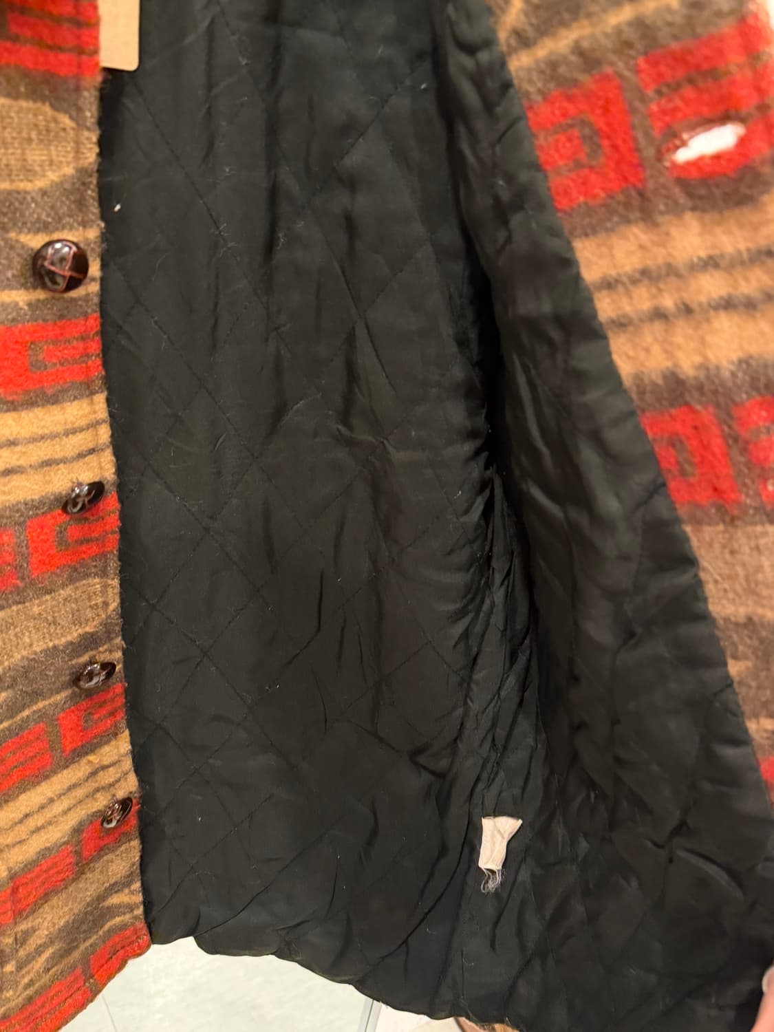 90s Baronet 빈티지 나바호 헤비 울 자켓 상품이미지5