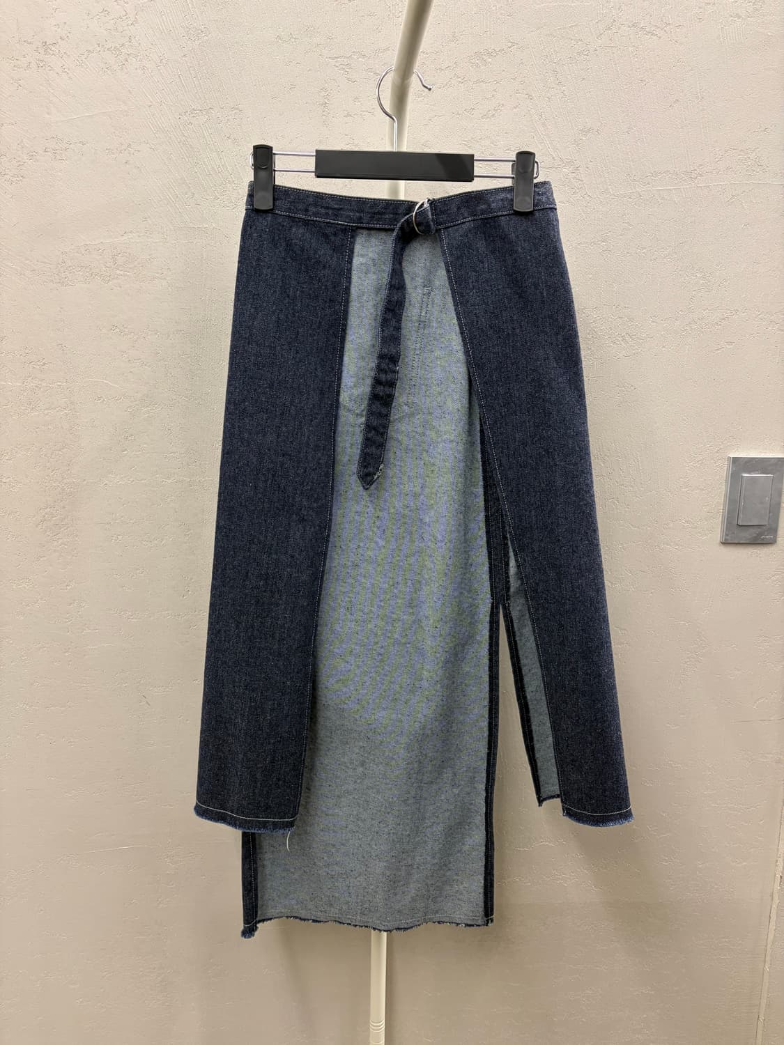 THEILMA 데님 랩 스커트 M 상품이미지2