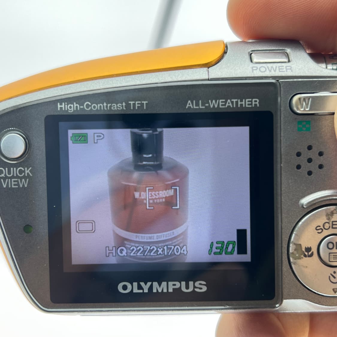 올림푸스 뮤-미니 Olympus Mju-mini DIGITAL 오렌지 상품이미지9