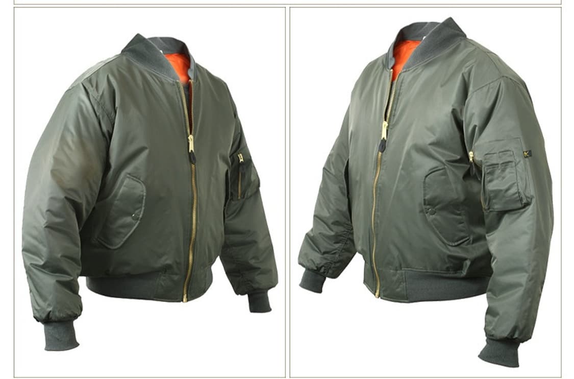 항공점퍼 MA-1 로스코 2XL  상품이미지2