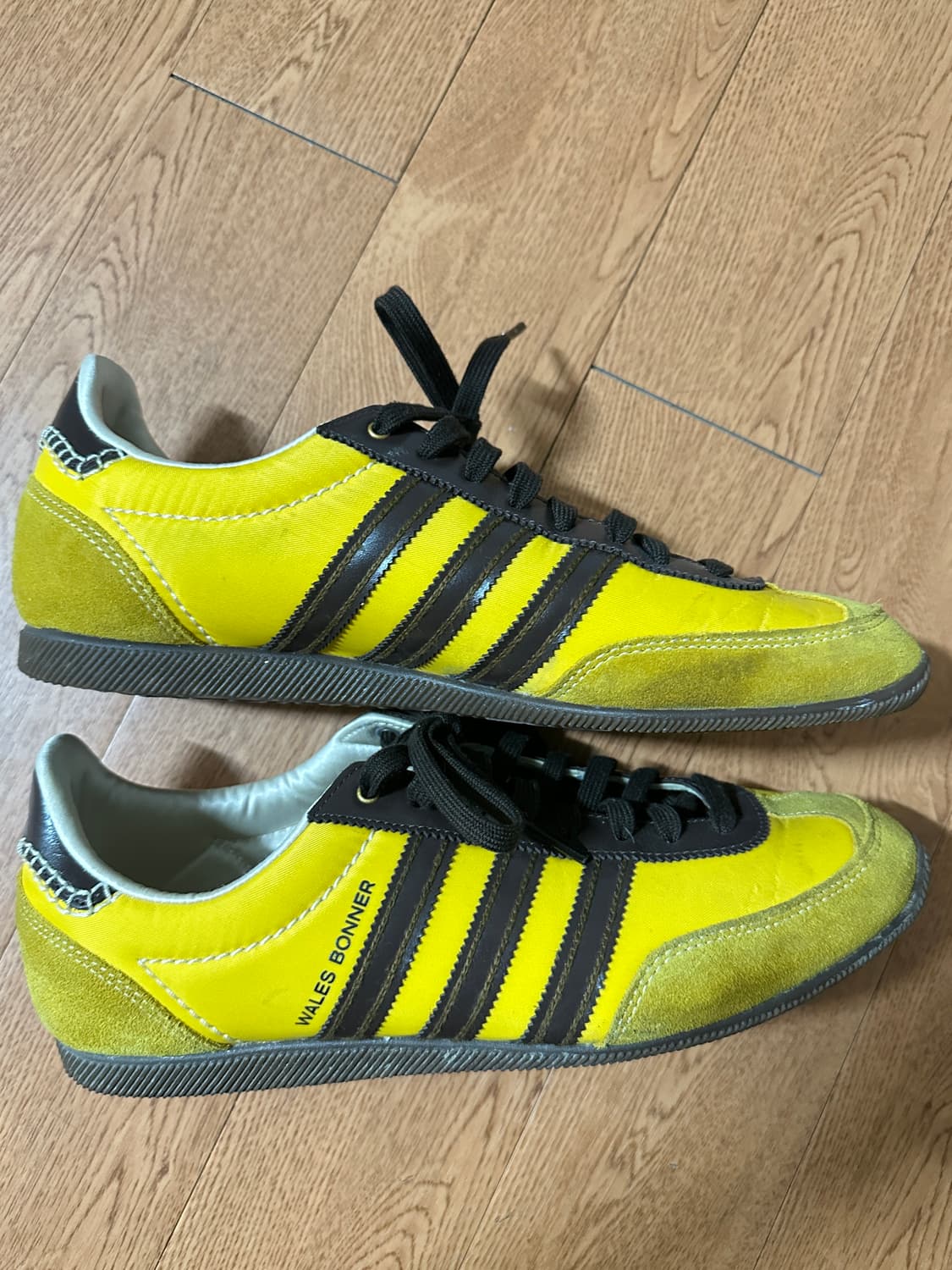 아디다스 웨일즈보너 재팬 옐로우 280 상품이미지2
