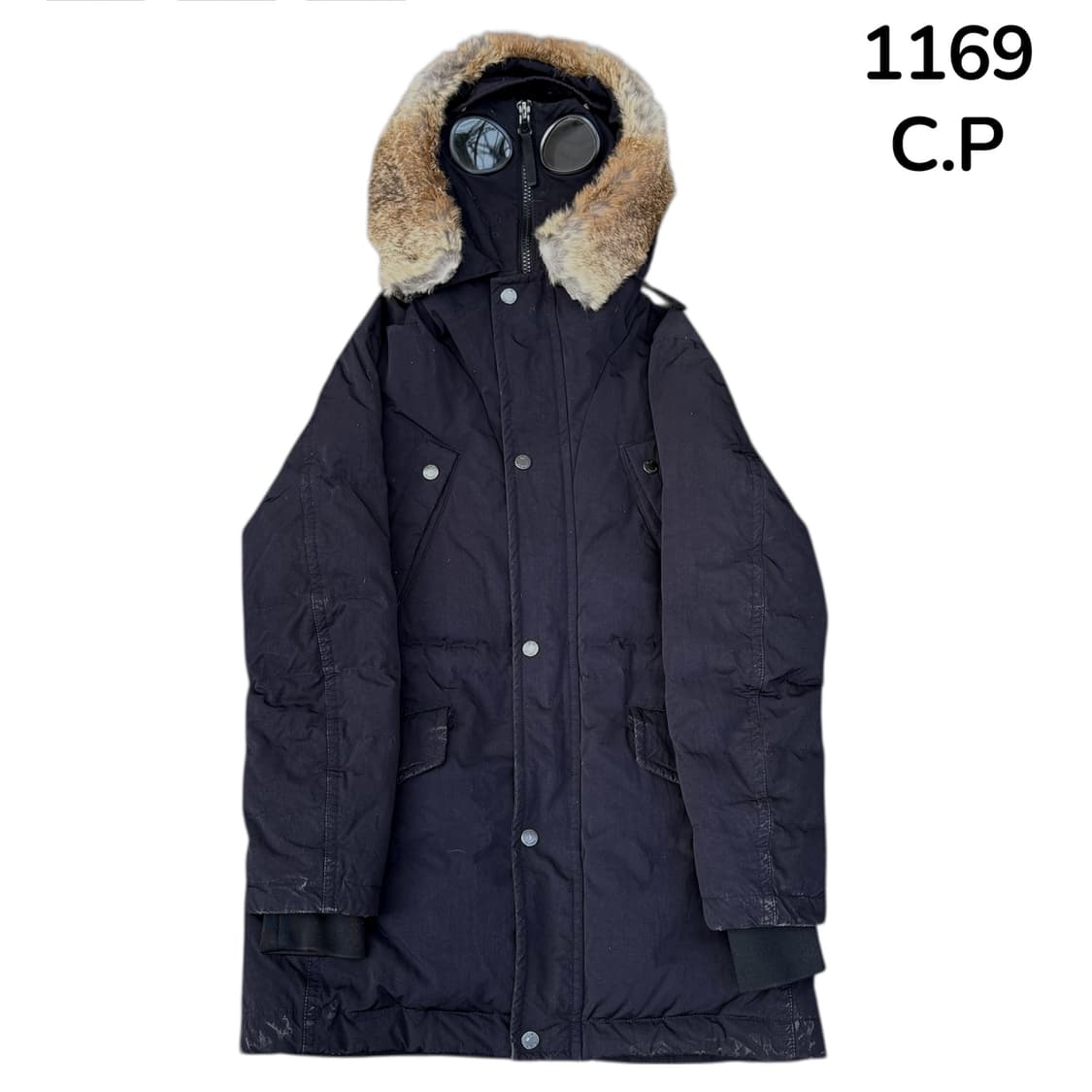CP 컴퍼니 씨피 컴퍼니 노르지 고글 패딩 점퍼 울프죠 야상 상품이미지2