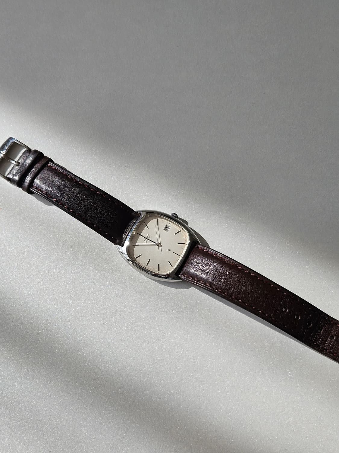 빈티지 시티즌 쿼츠 가죽 시계 상품이미지5
