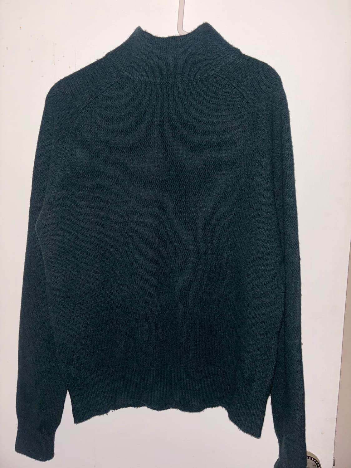 발망 사선 버튼 니트 그린 m 상품이미지2