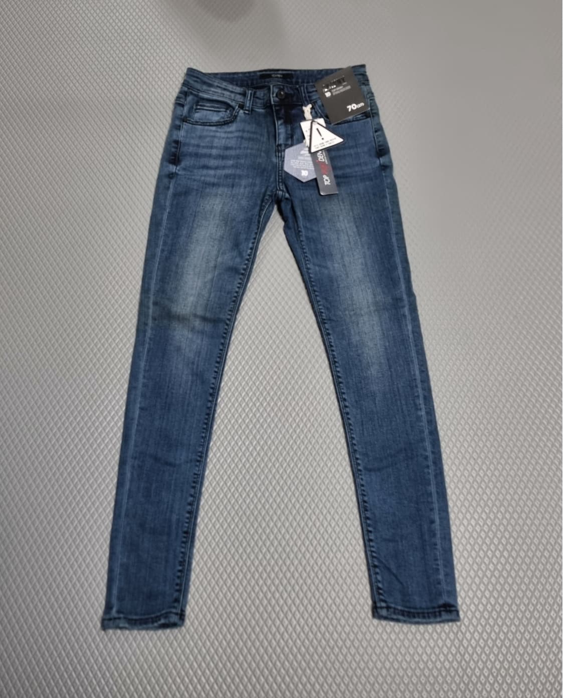 탑텐 인디고 데님 스키니진 청바지(기모) 상품이미지2