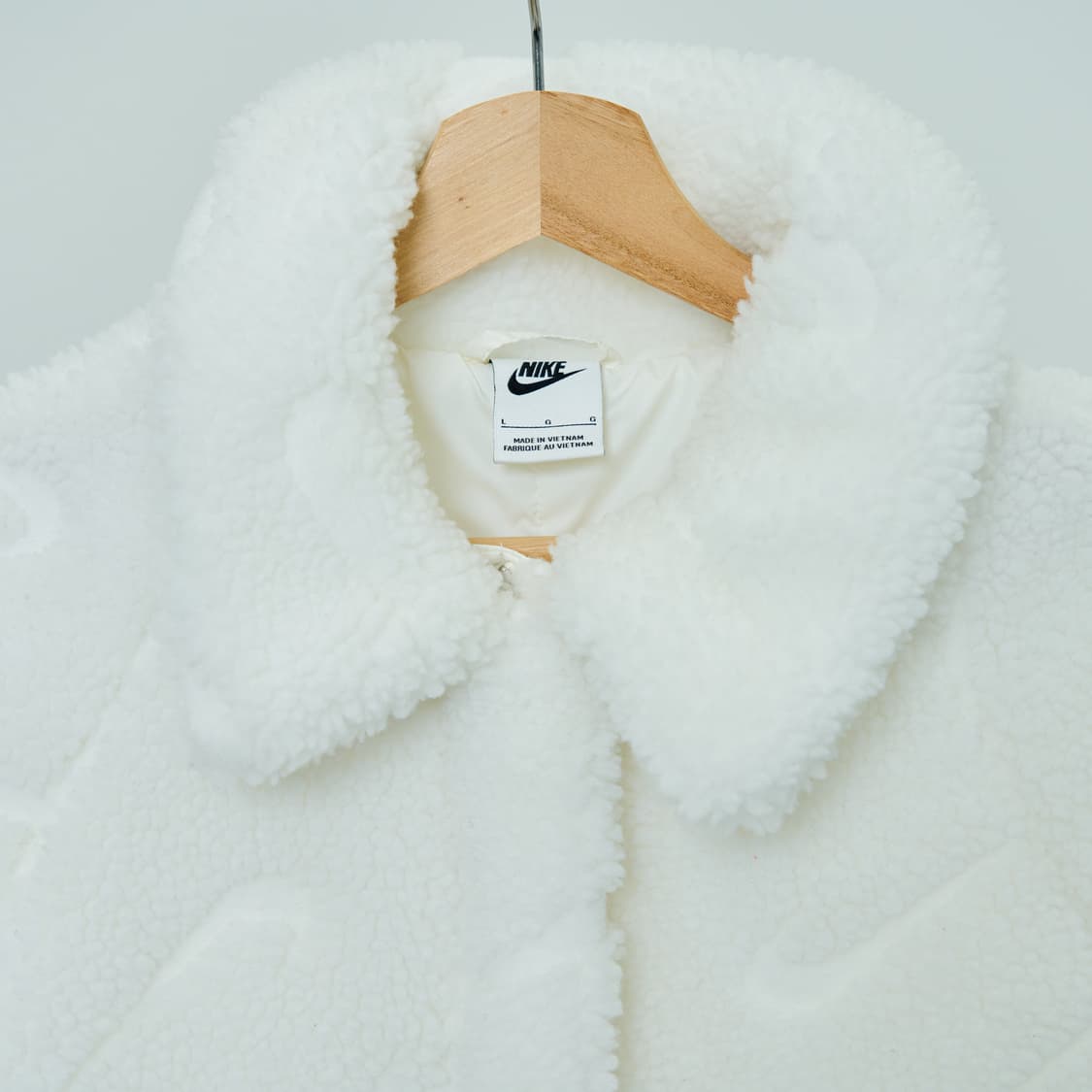 나이키 아이콘 클래쉬 셰르파 플리스 자켓 스우시 롱 후리스 상품이미지3
