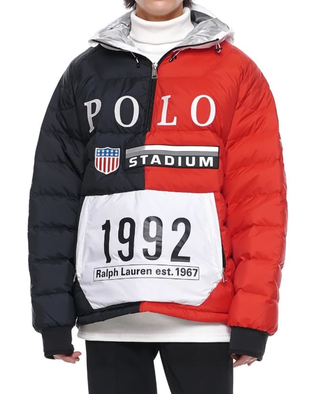 폴로 랄프로렌 1992 스타디움 글래시얼 다운 패딩 상품이미지4